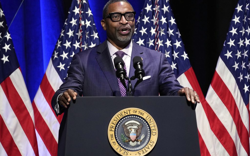 Head of NAACP disinvited from speaking to Texas state bar over suit against 47th president’s administration
