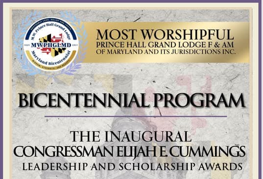 Prince Hall Masons award scholarships to Maryland HBCUs at bicentennial celebration