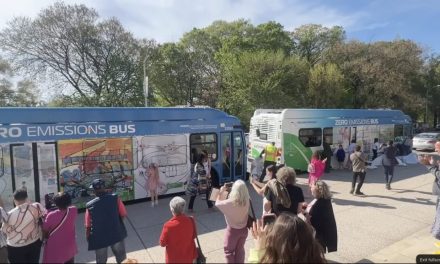 Maryland celebrates Earth Day with youth art on zero-emission buses