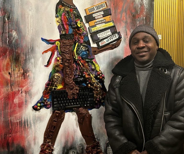 DC artist Reggie Gillumo creates art that the visually impaired can ‘see’