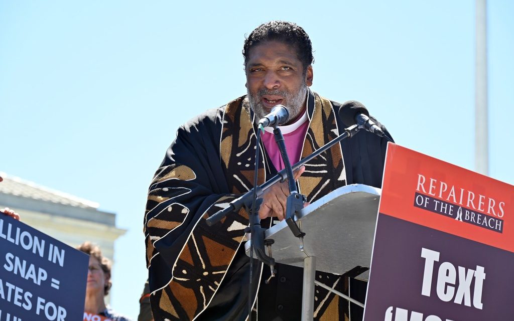 Rev. William Barber arrested in Capitol Rotunda after praying against Republican-led budget