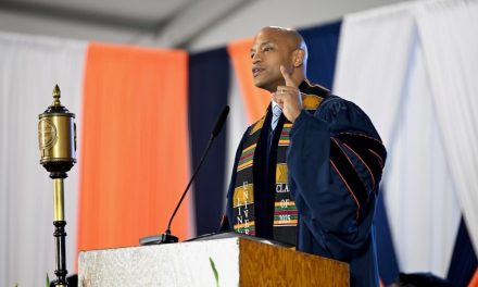 Governor Moore delivers commencement address at Lincoln University
