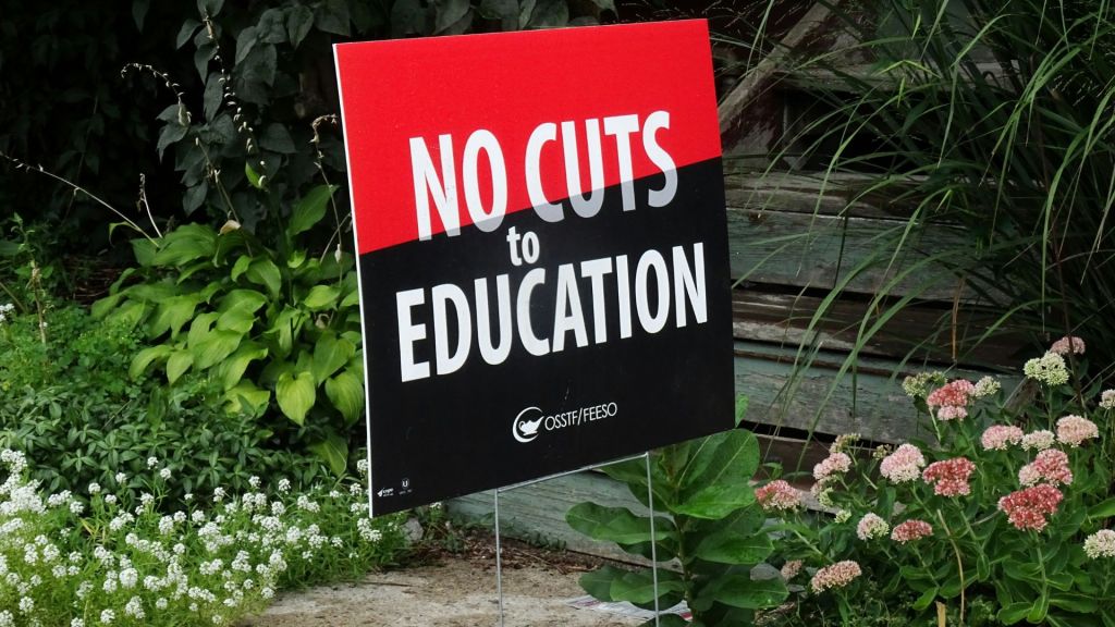 FY 2026 budget plan cuts and guts education dollars and programs