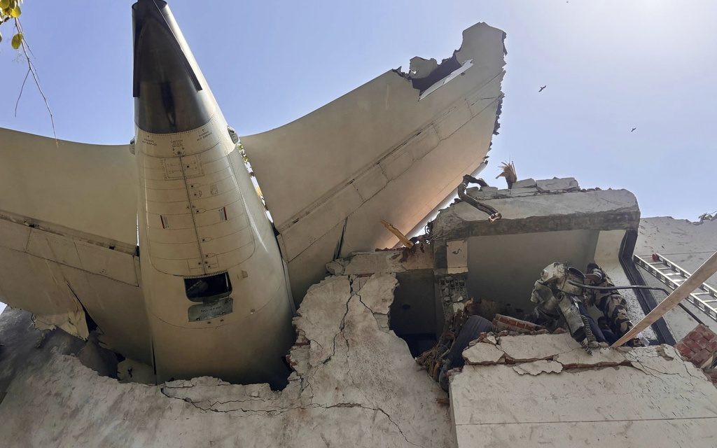 Fiery Air India crash kills 241 people aboard, leaving 1 survivor, airline says