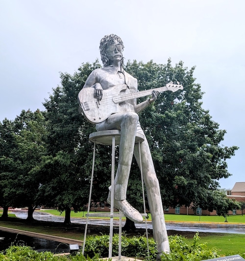 Singing River Statue