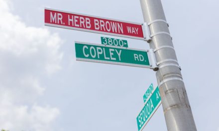 Ashburton community honors 100-year-old civic leader with “Mr. Herb Brown Way” street unveiling