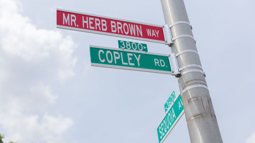 Ashburton community honors 100-year-old civic leader with “Mr. Herb Brown Way” street unveiling