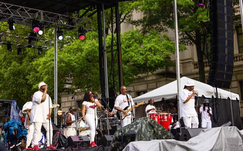 Rare Essence, D.C.’s legendary go-go band, proves they still have the magic touch