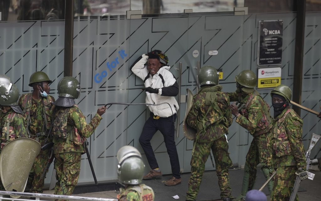 Youth-led protests erupt again in Kenya over police brutality and poor governance