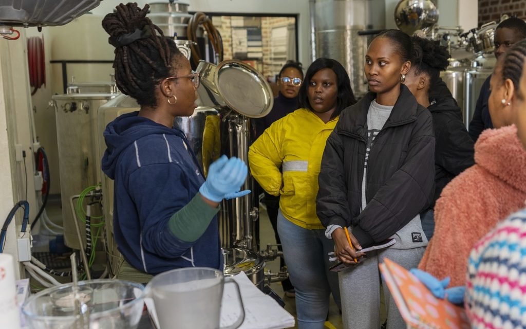 A beer pioneer, South Africa’s first Black female brewery owner trains a new generation