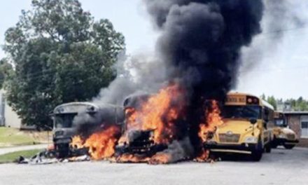 Two 10-Year-Old Kids Charged After Setting Fire to School Buses in Mississippi