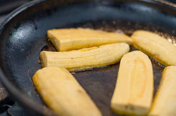 green bananas