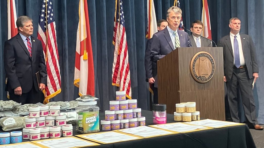 “This Is Not Hemp”: Alabama Attorney General Says CBD Shops Sold Illegal Marijuana Products