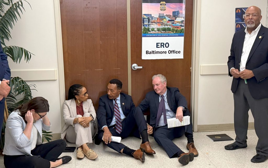 Maryland lawmakers denied entry to Baltimore ICE facility