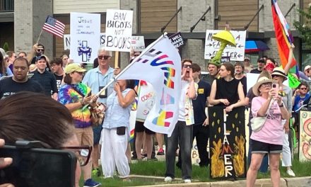 Marjorie Taylor Greene’s Visit Sparks Protest, Book Drive, and Political Clash