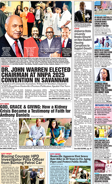 7.2.25 LEGAL NOTICE: Huntsville Police Department S.O.D. First Floor Modification Project 