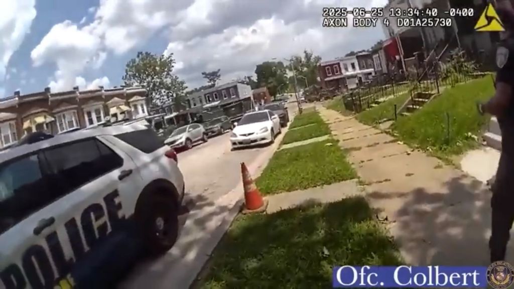 Baltimore police release bodycam video in fatal shooting of 70-year-old woman 