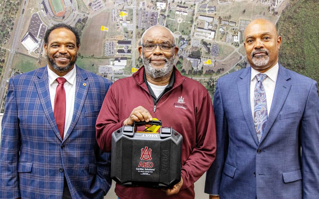 AAMU Campus Adds 220 Lifesaving Defibrillators