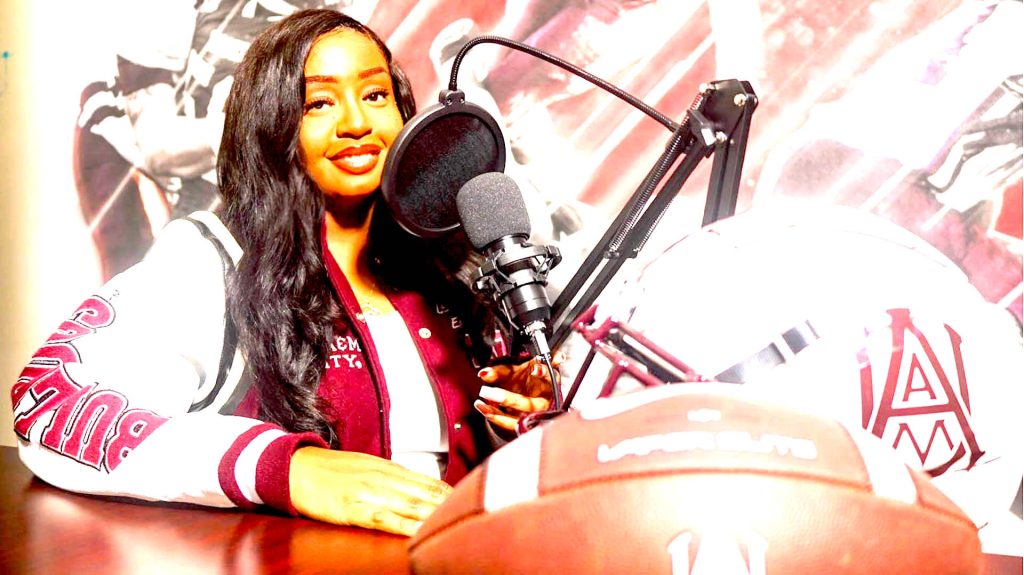 Floyd Makes HBCU History as AAMU’s First Full-Time Female Football Play-by-Play Announcer