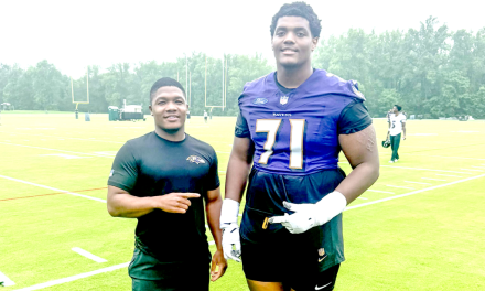 AAMU Bulldogs Vinson and Ealy Soar with the Ravens