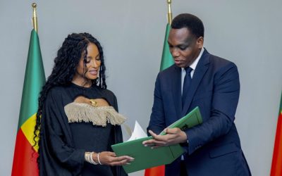 Ciara is among the first descendants of enslaved people granted citizenship by Benin