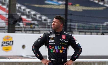 Bubba Wallace becomes first Black driver to win a major race on Indianapolis’ oval