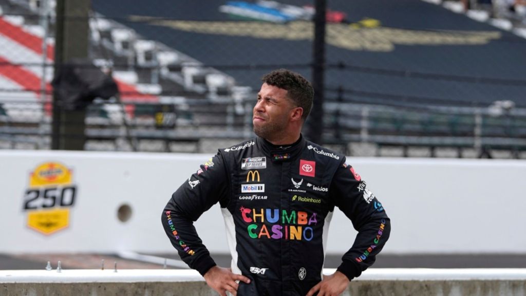 Bubba Wallace becomes first Black driver to win a major race on Indianapolis’ oval