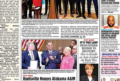 9.3.25 LEGAL NOTICE: NOTICE TO THE PUBLIC Huntsville Historic Preservation Commission 