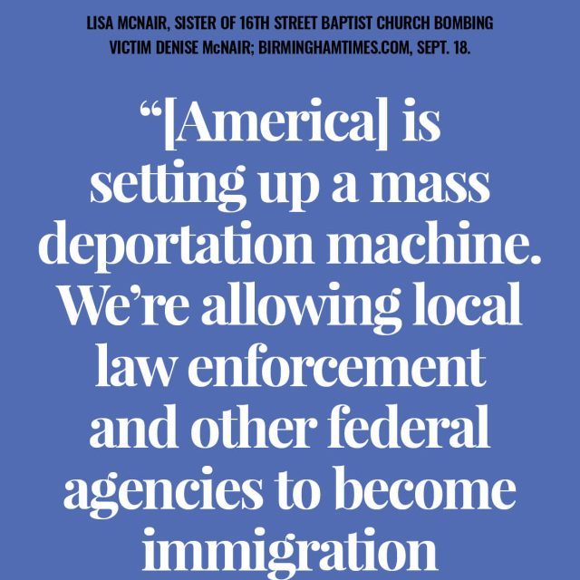 “Birmingham, Alabama, is an amazing city. These young people are amazing. We are here and we are showing that Birmingham, Alabama, has something to say.”