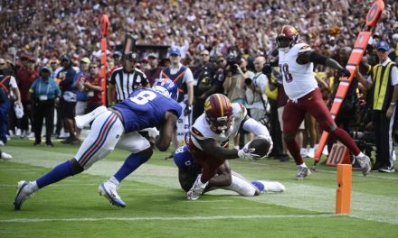 Samuel scores in Washington debut, and the Commanders stifle the Giants in a 21-6 win