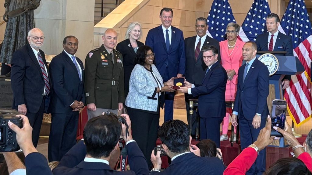 Harlem Hellfighters posthumously awarded Congressional Gold Medal for World War I valor