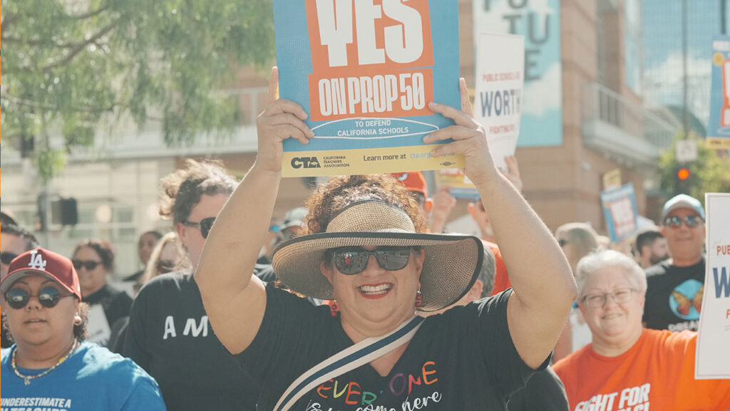 California Teachers Association Rallies Behind Prop. 50: A Stand for Education and Democracy