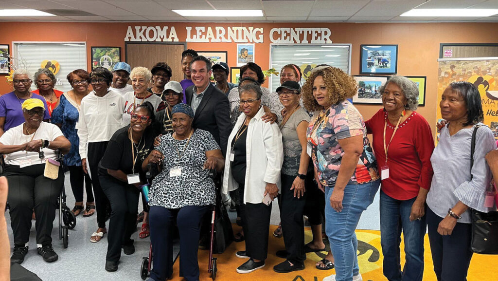 Congressman Pete Aguilar Guest Speaks at the Akoma Unity Center