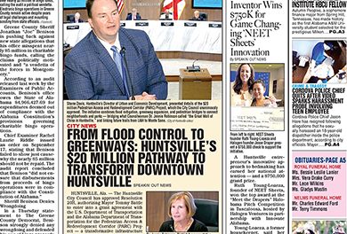 10.15.25 LEGAL NOTICE: PLANNING COMMISSION OF THE CITY OF HUNTSVILLE, ALABAMA October 15, 2025  NOTICE OF PUBLIC HEARING 