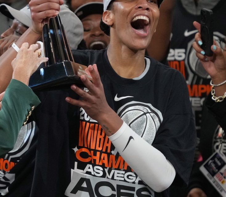 A’ja Wilson’s historic season for the champion Aces: MVP, scoring title, Finals MVP and much more