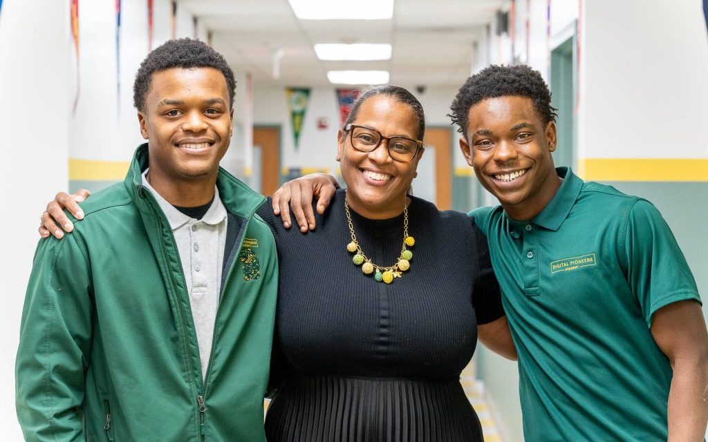 Students at Digital Pioneers Academy earn as they learn about financial literacy