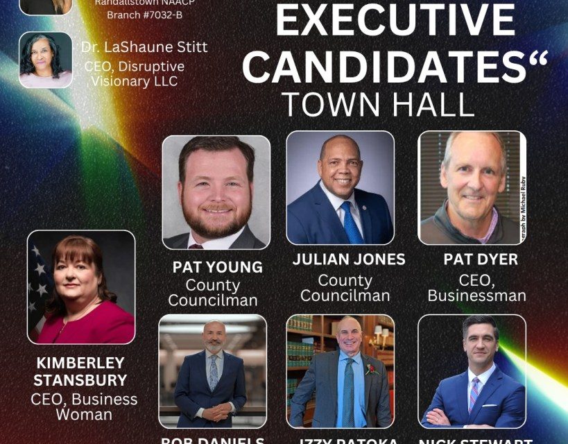 Randallstown NAACP Branch #7032-B to host Baltimore County Executive candidates town hall