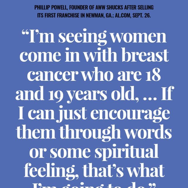 “Everything that I’ve done has led back to my foundation here, from the way I love people and embrace people, from all walks of life, to my leadership style, my career …”
