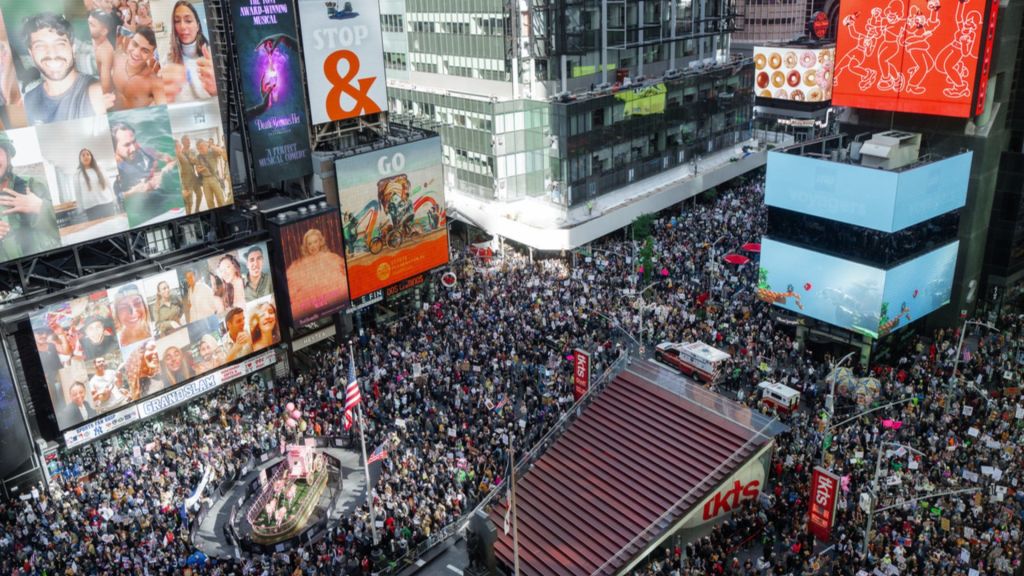 ‘No Kings’ protests return as 47th president ramps up authoritarian practices, organizers say