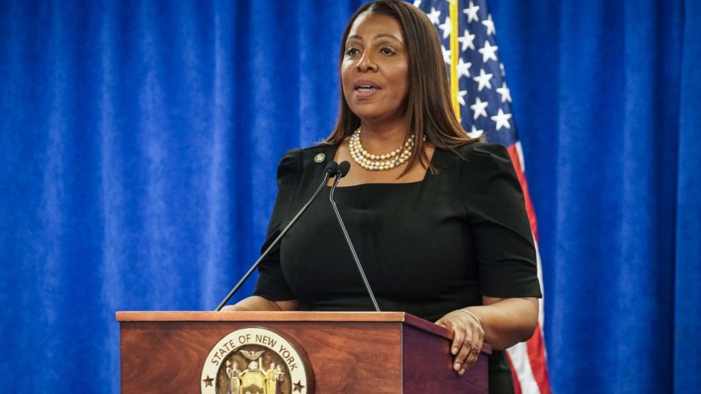 New York Attorney General Letitia James charged in fraud case after pressure campaign by president