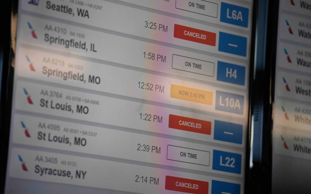 Air travelers face more delays and cancellations as president threatens air traffic controllers