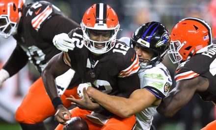 Browns QB Shedeur Sanders makes NFL debut after Dillon Gabriel departs with a head injury