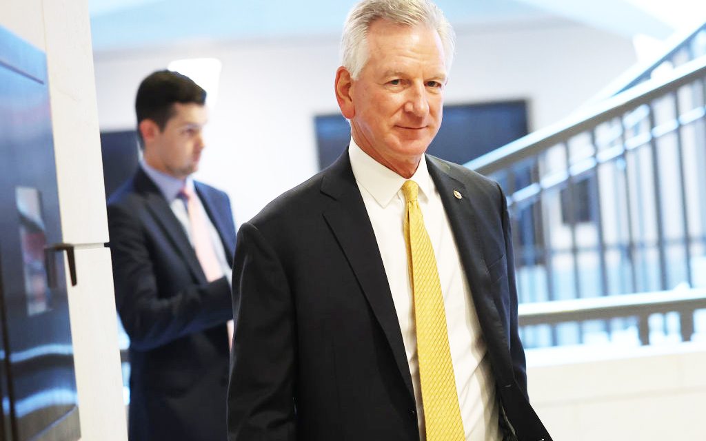 GOP tensions rise as Tuberville’s home state status faces scrutiny