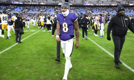 Lamar Jackson misses practice again. The Baltimore QB hasn’t had a full week since early November