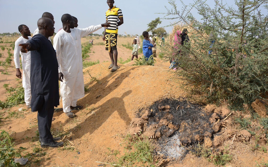 Nigerian villagers are rattled by US airstrikes that made their homes shake and the sky glow red