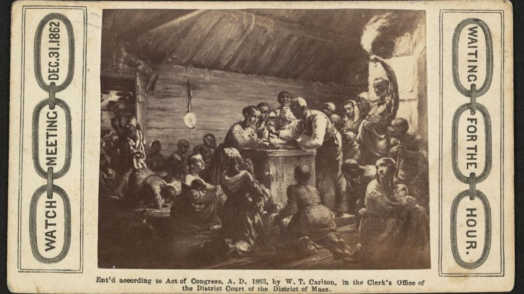 Watch Night: How Black Americans welcomed freedom with prayer