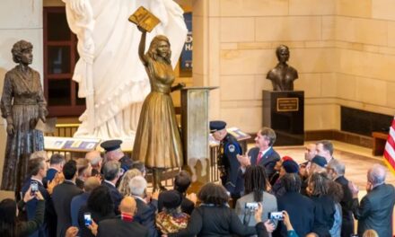 Statue of Barbara Rose Johns, Virginia civil rights activist, replaces Robert E. Lee statue in the U.S. Capitol