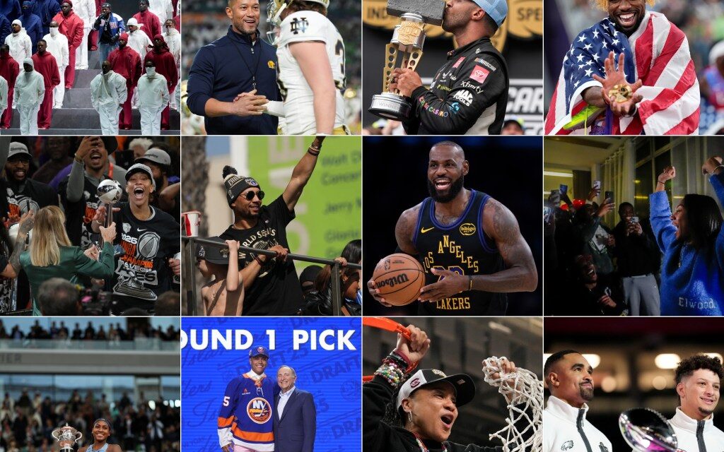 Top 10 sports moments of 2025