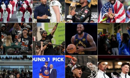 Top 10 sports moments of 2025