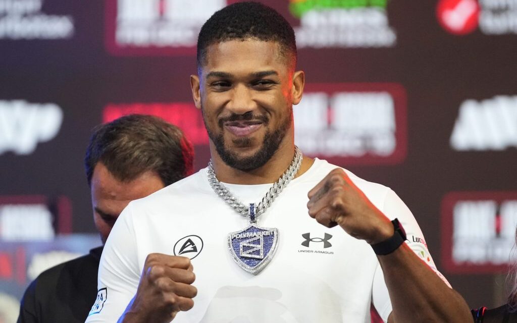 Anthony Joshua posts his first public update since the car crash that killed two of his friends